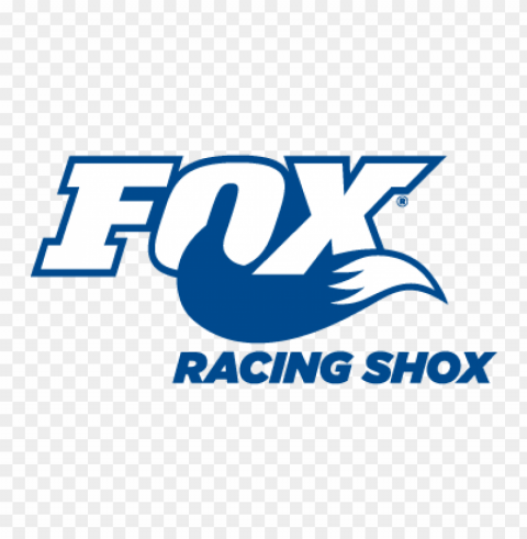 fox racing shox eps logo vector free PNG with transparent bg