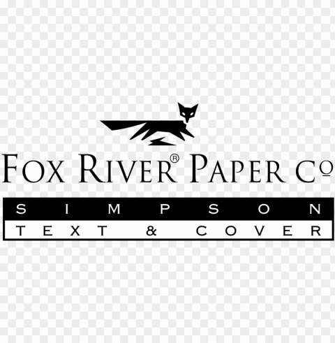 fox river paper logo - eu e minha boca grande Transparent PNG Isolated Item with Detail