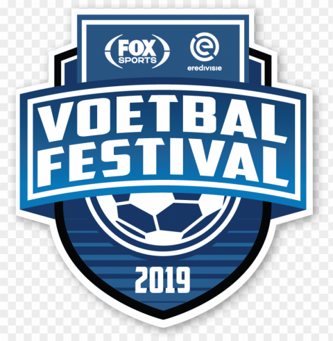 fox sports & eredvisie voetbalfestival - emblem PNG graphics with transparent backdrop