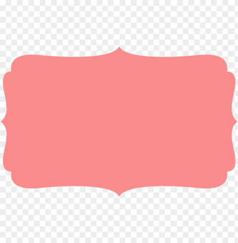 frame edge salmon - fitas rosa em Isolated Character on HighResolution PNG
