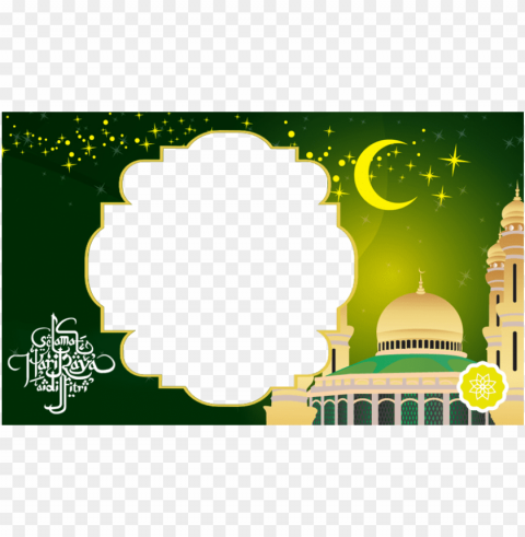 frame selamat hari raya aidilfitri PNG images with alpha mask PNG transparent with Clear Background ID 465c9766