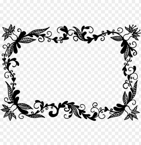 frame vector - floral vector frame PNG files with alpha channel assortment