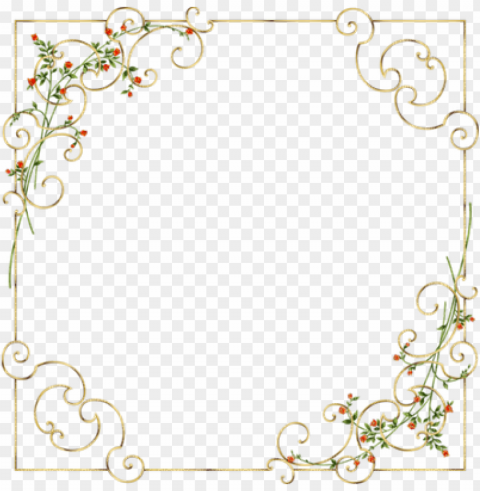 framed - floral designs for cards Free download PNG with alpha channel extensive images