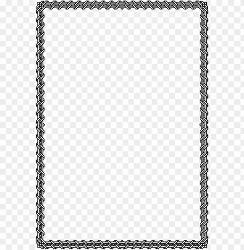 Frames For A4 Size Paper PNG Files With No Background Free