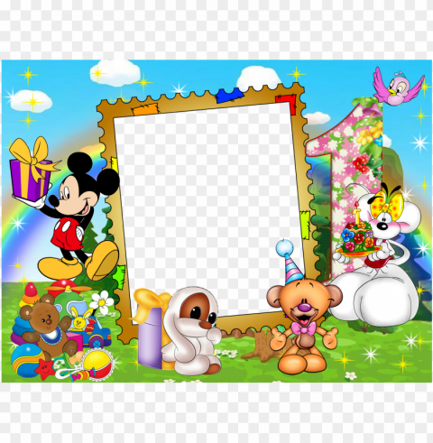 frames fotos aniversario - cartoon photo frame hd background PNG Graphic with Transparency Isolation