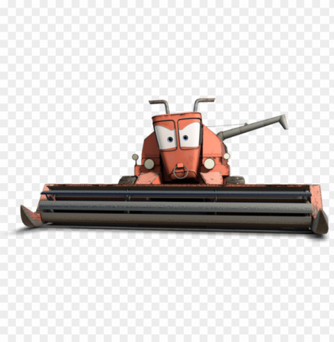 frank cars - mattel disneypixar cars oversized frank diecast vehicle PNG Image with Transparent Isolated Graphic Element