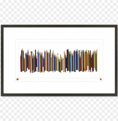 frank lloyd wright colored pencils archival print - frank lloyd wright colored pencils with by frank lloyd PNG Graphic with Transparent Isolation