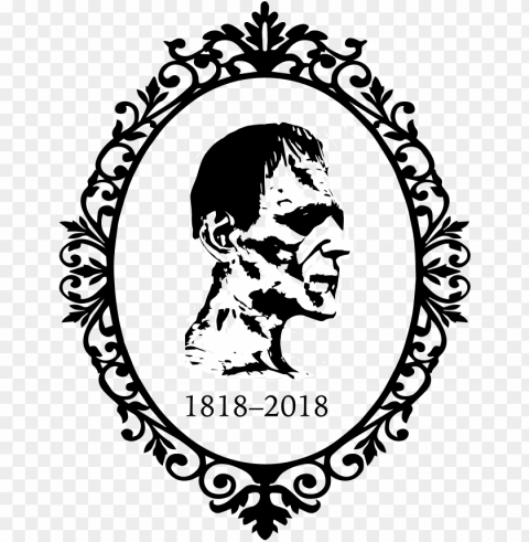 Frankenstein Bicentennial Undergraduate Conference - Vintage Oval Frame Vector PNG Files With No Background Assortment