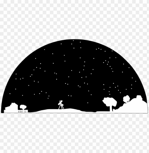 free astronomy cliparts - night sky clipart transparent PNG graphics for presentations