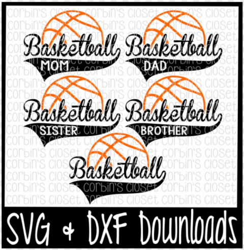free basketball mom dad sister brother cutting - basketball mom sv Background-less PNGs