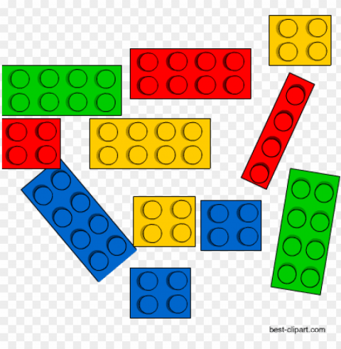 free bricks art colorful - lego clip art PNG clipart with transparency