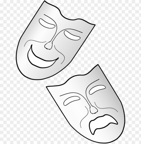 free clipart - ancient greece theater mask PNG for overlays PNG transparent with Clear Background ID 32ab2cad