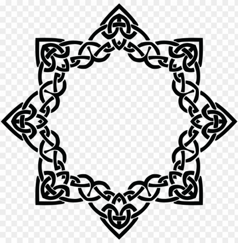 free clipart of a celtic frame border design element - celtic frames clip art PNG images with clear alpha layer PNG transparent with Clear Background ID 49db8d2b