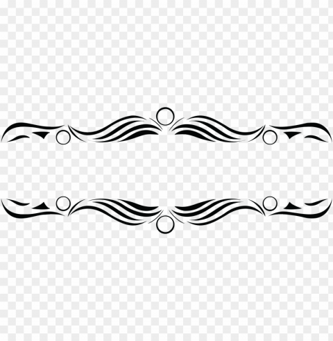 free clipart of a decorative border - decorative clip art Isolated Item on Transparent PNG Format