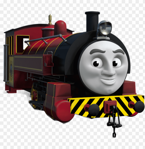 free clipart of james the tank engine - victor the tank engine Clear Background PNG Isolated Graphic