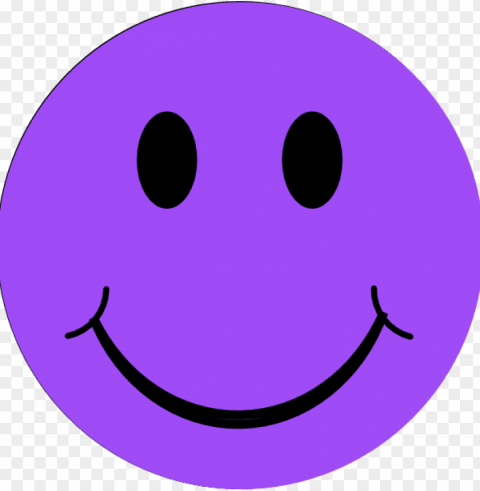  Clipart Picture Of A Blue Flower With A Smiley - Purple Happy Face Clipart Free PNG Images With Transparent Layers