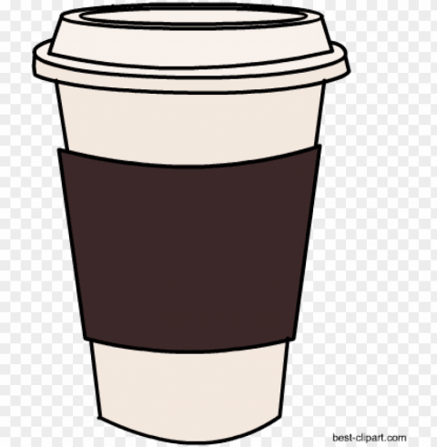 free coffee cup clip art - coffee cu Clean Background Isolated PNG Graphic Detail
