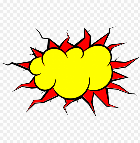 free download - comic explosion PNG Image with Clear Background Isolation