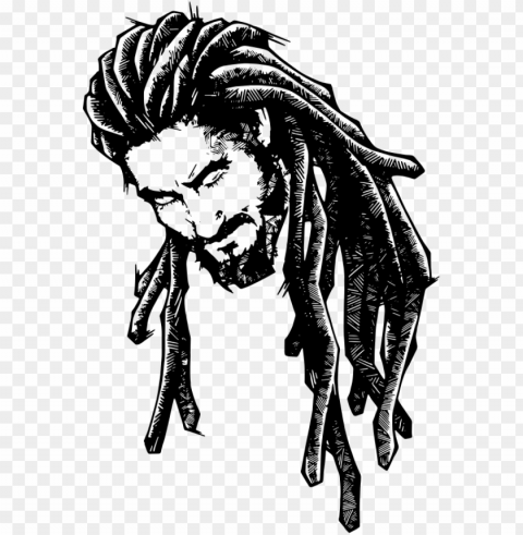 free download dreadlocks art clipart dreadlocks drawing - rasta drawings High-resolution PNG images with transparency PNG transparent with Clear Background ID 3ef1c448