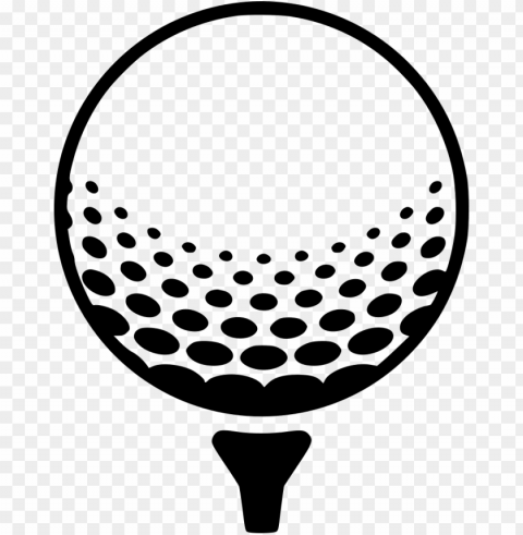 free download golf ball vector clipart golf balls - golf ball clipart black and white ClearCut Background Isolated PNG Design