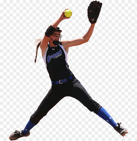 Free Download Impact Fastpitch Clipart Fastpitch Softball - College Softball Image Isolated Element In Transparent PNG