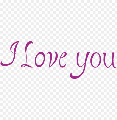 Free Download - Logo I Love You Transparent Background PNG Photos