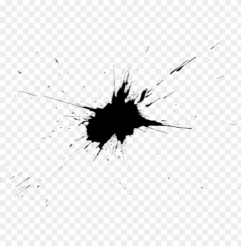 free download - white paint splatter PNG Isolated Design Element with Clarity
