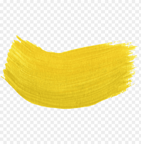 free download - yellow brush stroke PNG for online use