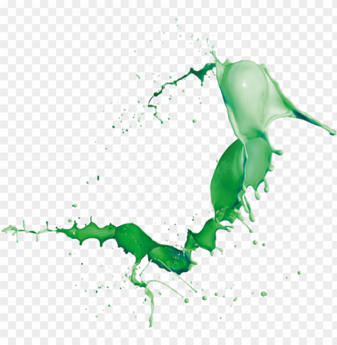 Free Drink Splash - Green Juice Splash Transparent PNG Isolation Of Item