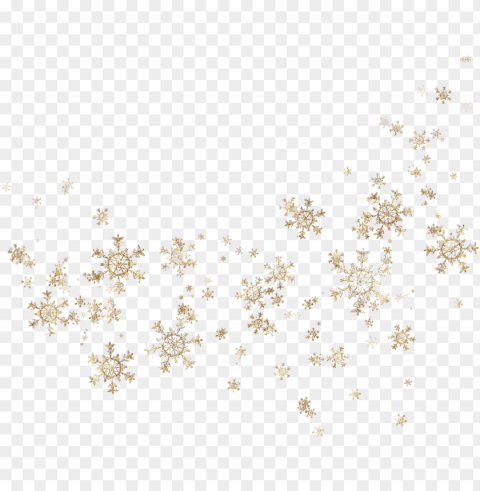 free falling snow - copos de nieve Transparent Background Isolation in HighQuality PNG