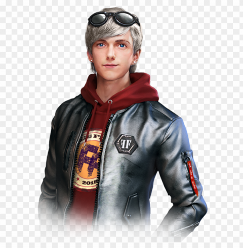 Free Fire Maxim Character PNG Graphics With Transparency