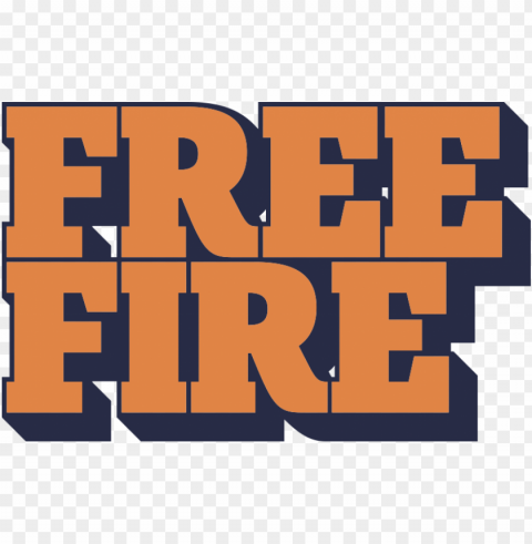 free fire 3d logo CleanCut Background Isolated PNG Graphic PNG transparent with Clear Background ID ce3d2568
