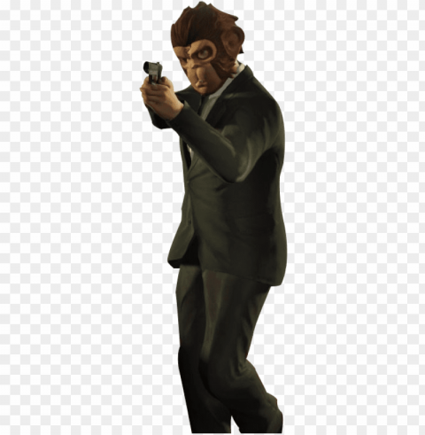 free gta 5 online logo - gta 5 monkey Transparent PNG Isolated Element with Clarity