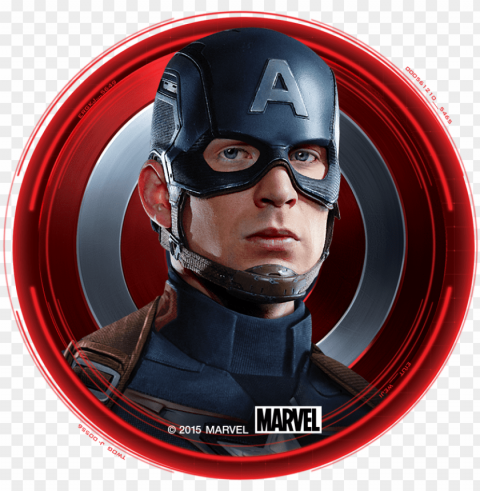 free icons - captain america Transparent PNG Isolated Illustrative Element