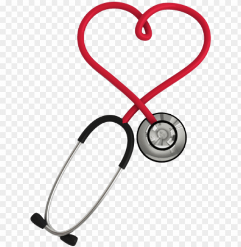 free icons - heart stethoscope Isolated Element on HighQuality Transparent PNG