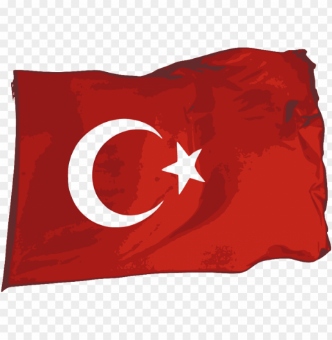free icons - turkey flag vector Clear Background Isolated PNG Object