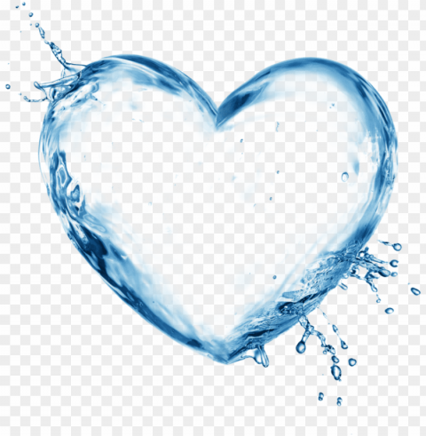 free icons - water heart background High-resolution transparent PNG images
