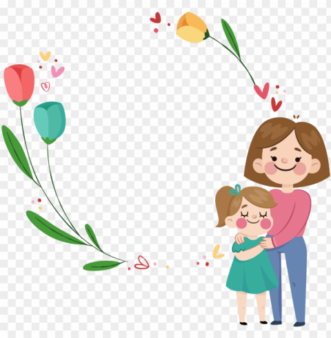free mothers day - happy mothers day Isolated Character with Clear Background PNG