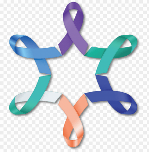 free ovarian cancer ribbon - circle of cancer ribbons Transparent background PNG images comprehensive collection