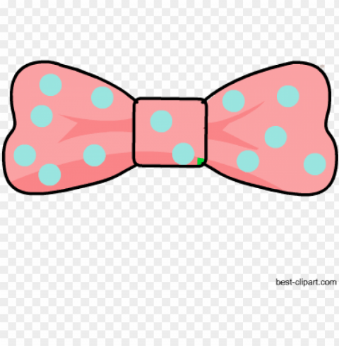 free pink bow tie clip art - clip art Transparent background PNG images complete pack