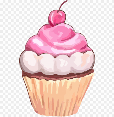 free pink cupcake clip art cupcake cupcake clipart - cupcakes Transparent background PNG gallery