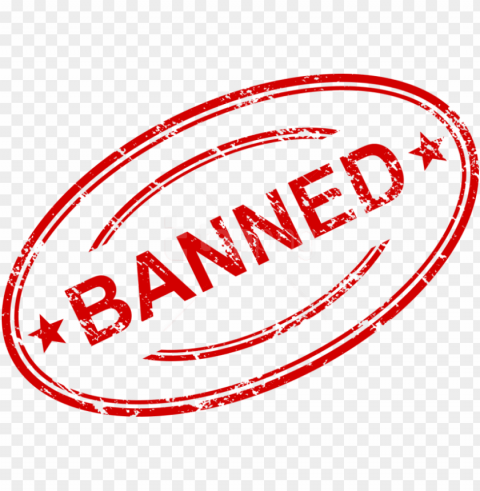 free banned stamp images - banned Transparent PNG Isolated Artwork