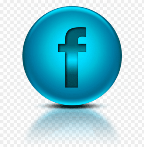 free blue metallic orb icon social media logos - social media symbol facebook logo PNG transparent images for printing