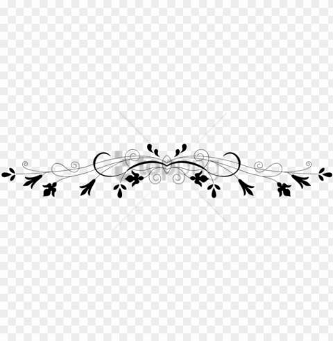 free border line design image with - flower border clipart black and white PNG images with transparent canvas assortment