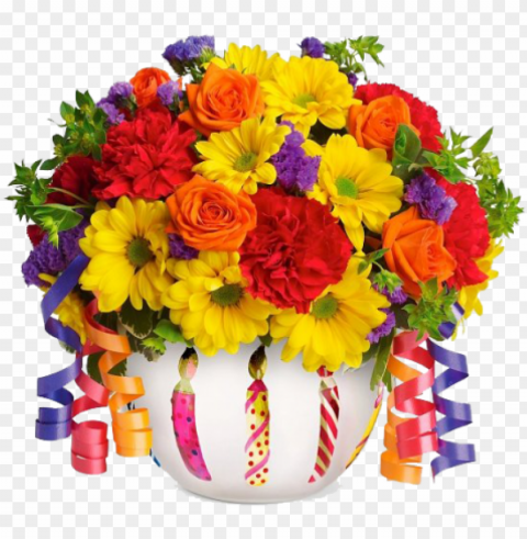 Free Bouquet Of Flowers - Flower Bunch For Birthday PNG Images With Transparent Canvas Compilation