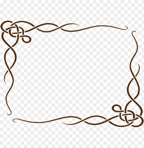 free brown border frame images transparent - brown borders and frames PNG file with alpha