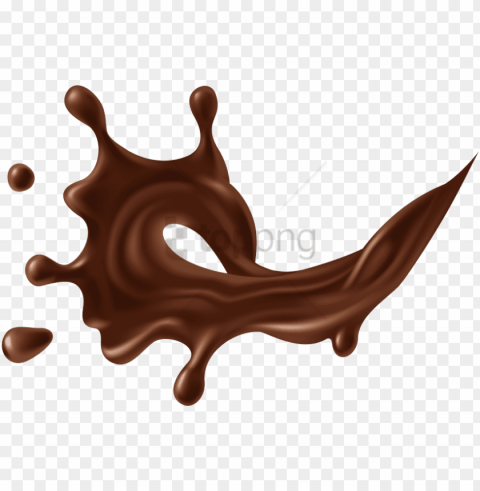 free chocolate milk splash image with transparent - chocolate splash vector Clear Background PNG Isolated Design Element