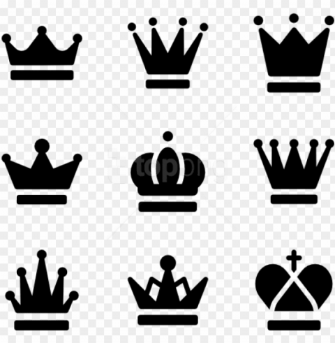 free crown - king crown vector PNG images for merchandise