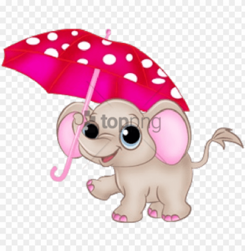  cute baby elephant cartoon image with - baby shower cute baby elephant cartoo Free PNG images with transparent layers