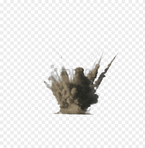 free dirt explosion image with transparent - explosion war PNG with cutout background